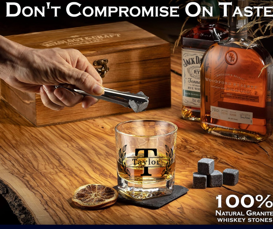 Custom Whiskey Glass Sets