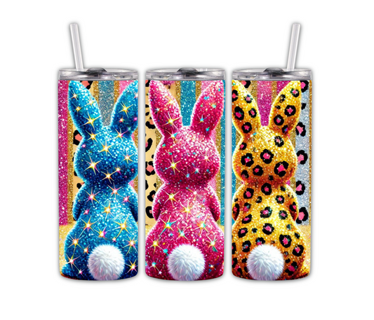 Easter Bunny Faux Rhinestone