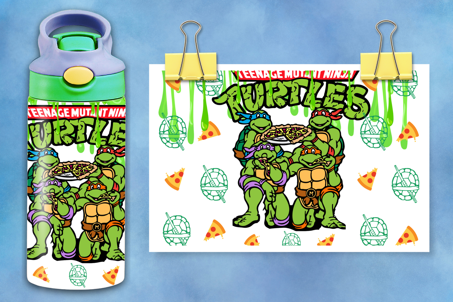 Ninja Turtles 12oz Kids Tumbler