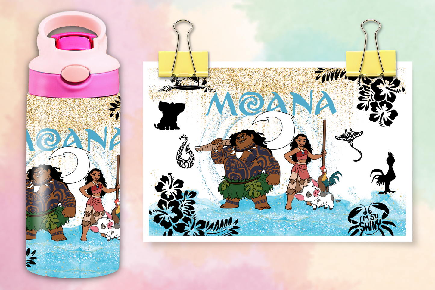 Moana 12oz Kids Tumbler