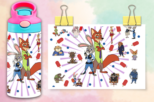 Zootopia 12oz Kids Tumbler