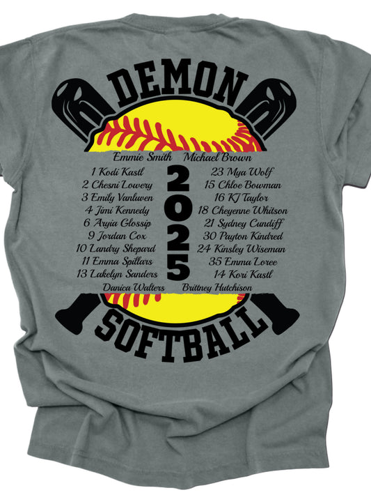 2025 Softball Roster