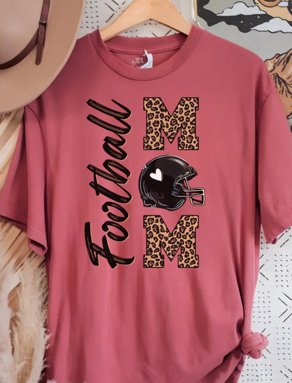 Football Mom Cheetah Print