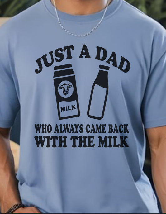 Just A Dad That Always Came Back With The Milk