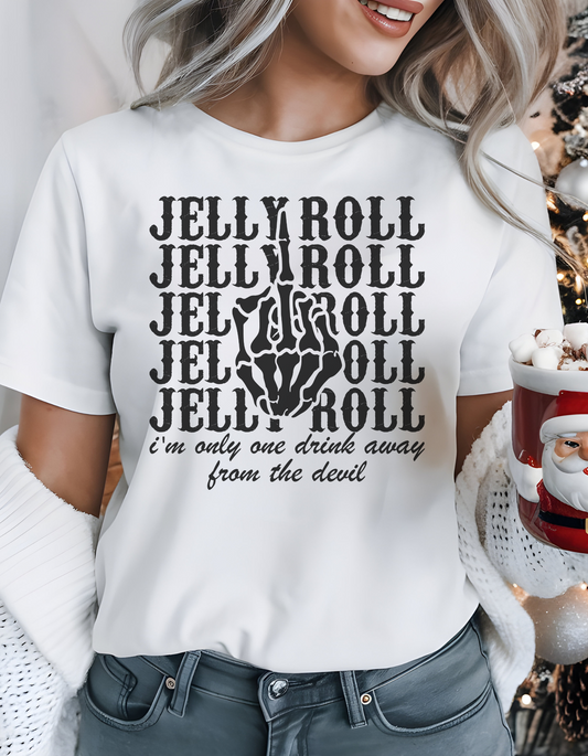 Jelly Roll One Drink Away From The Devil
