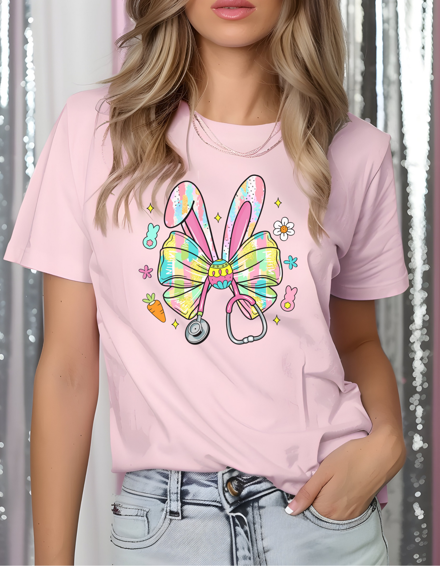 Bunny Ear Nurse Bow