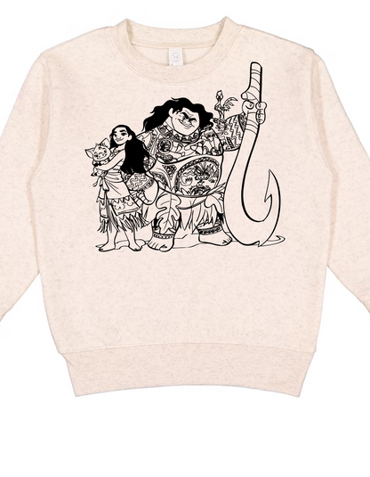 Black & White Moana