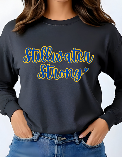 Blue & Yellow Stillwater Strong