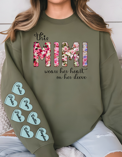 Customizable This … Wears Her Heart On Her Sleeve