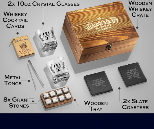 Custom Whiskey Glass Sets